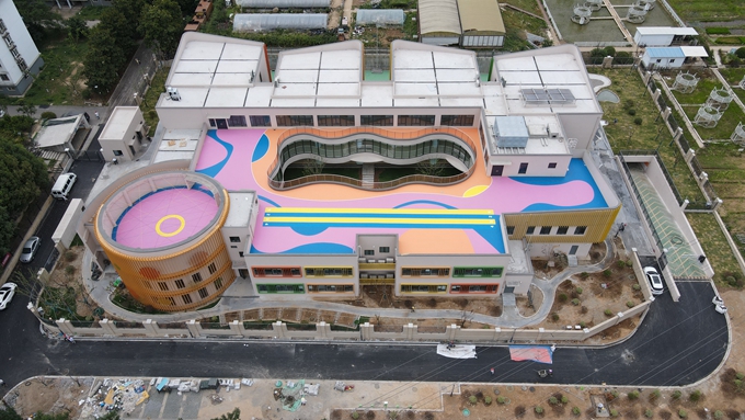 实景争先看 新区又一幼儿园完工